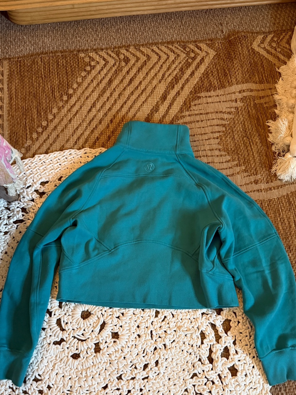 Lululemon Scuba Hawaii Aloha Funnel Neck Scuba Half Zip Shaka - Picture 9 of 11